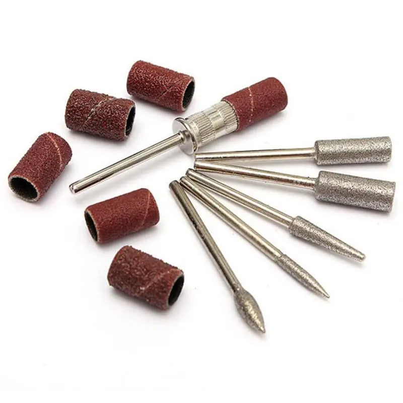 6 In 1 Portable Electric Nail Drill Kit, Manicure Polish Remover, Professional Nail File Pen Tool