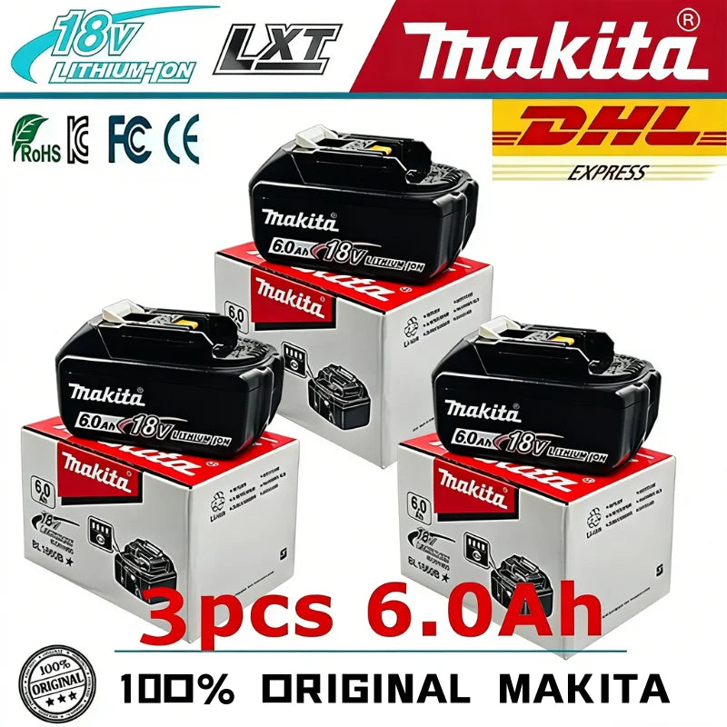 Makita DDF487 10mm brushless 18V lithium rechargeable impact drill, household hand drill, high torque electric screwdriver