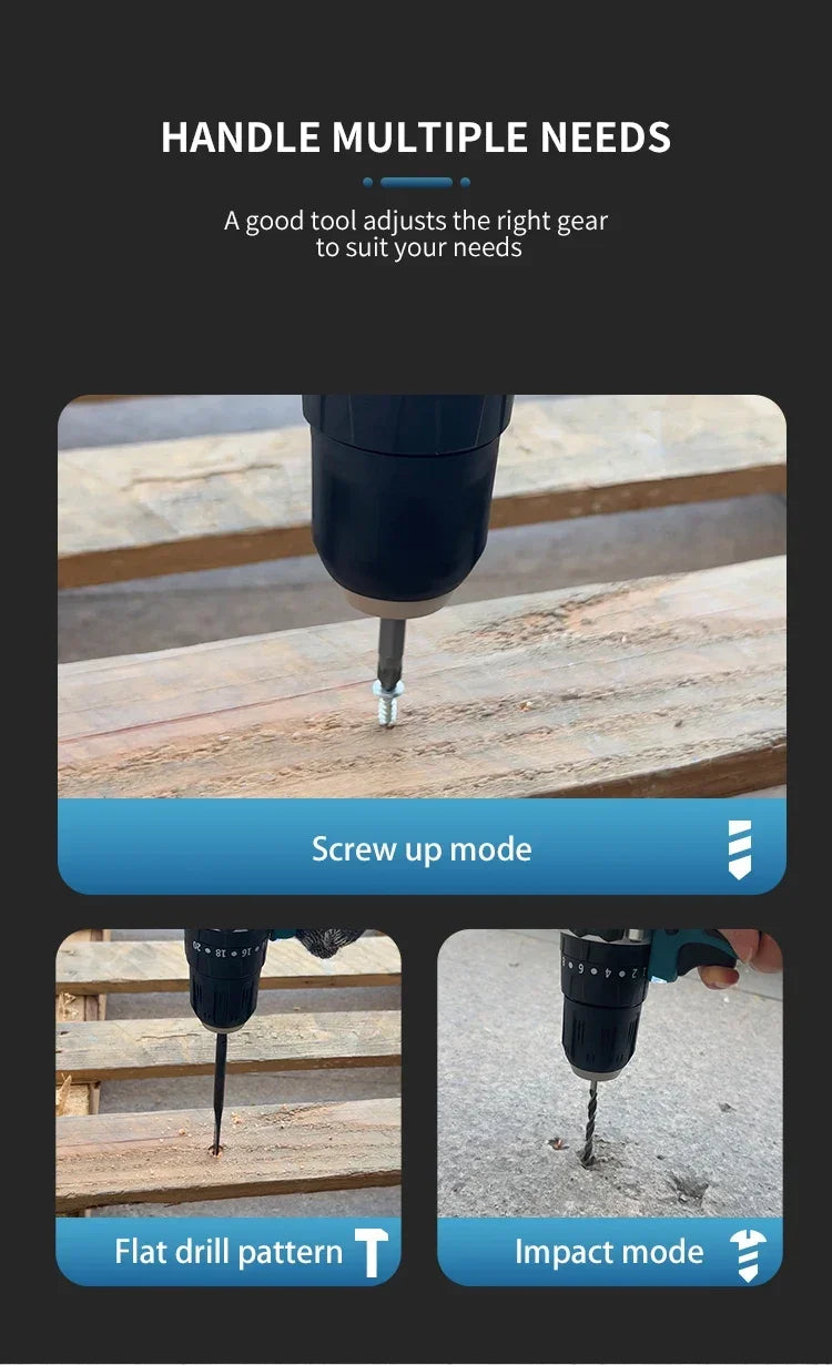 Makita DDF487 18V Cordless Brushless Electric Drill Driver Compact High Torque LXT Electric Variable Speed Brushless Motor Tool