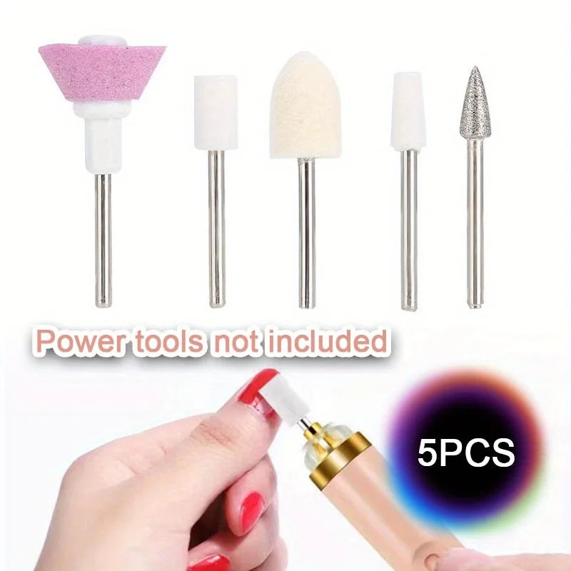 6 In 1 Portable Electric Nail Drill Kit, Manicure Polish Remover, Professional Nail File Pen Tool
