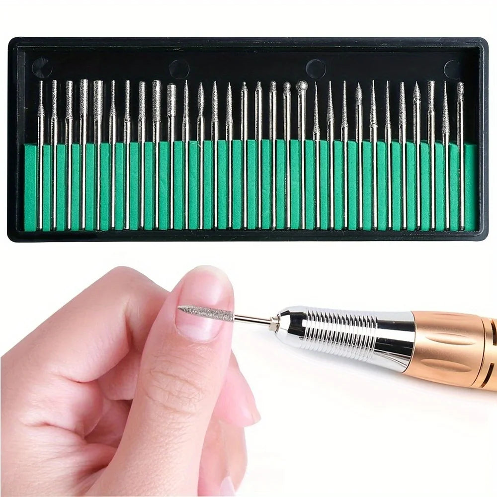 6 In 1 Portable Electric Nail Drill Kit, Manicure Polish Remover, Professional Nail File Pen Tool